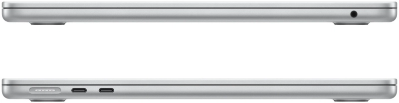 Macbook Air 13" - Apple M2 8-Core - Apple 8-Core GPU - 8GB Ram - SSD 256GB - 2022 - Silver - Nederlands toetsenbord