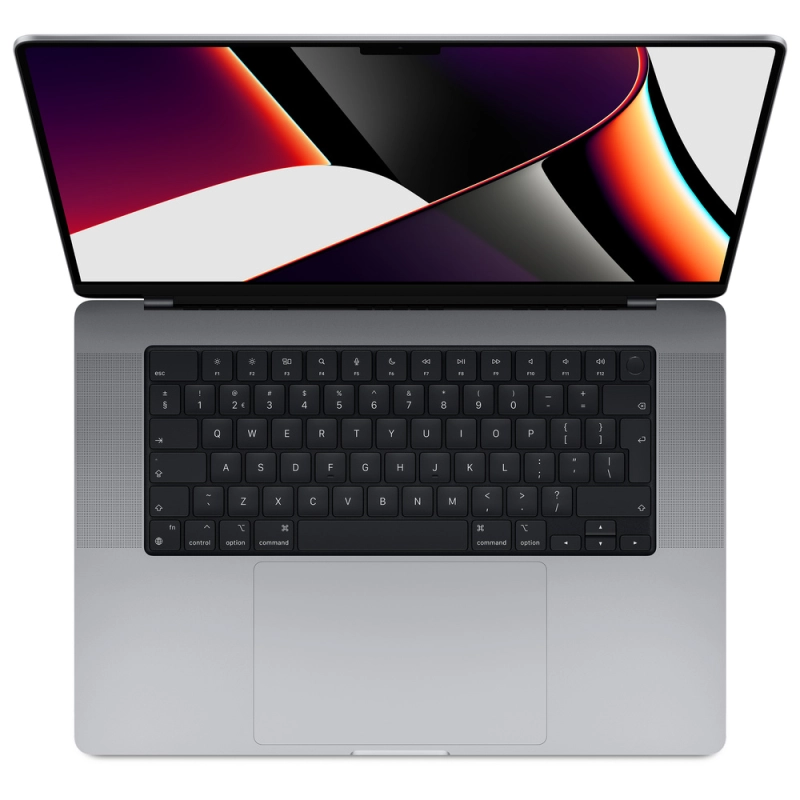 Macbook Pro 16" - Apple M1 Pro 10-core 2,1GHz - 16GB Ram - SSD 512GB - 2021 - Space Gray - Nederlands toetsenbord