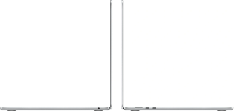 Macbook Air 15" - Apple M2 8-Core - Apple 10-Core GPU - 8GB Ram - SSD 512GB - 2023 - Silver - Nederlands toetsenbord