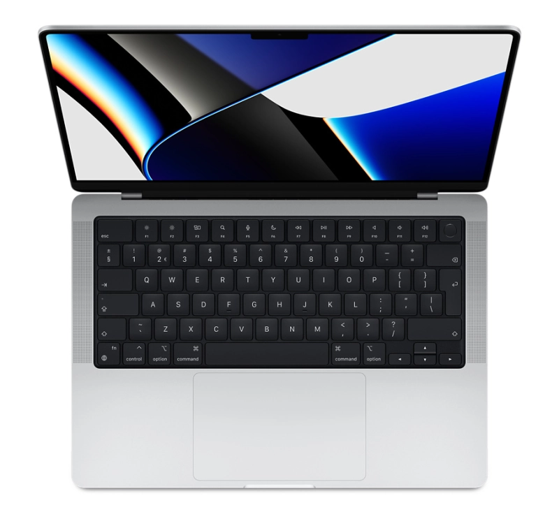 Macbook Pro 14" - Apple M1 Pro 10-core 2,1GHz - 32GB Ram - SSD 512GB - 2021 - Silver - Nederlands toetsenbord