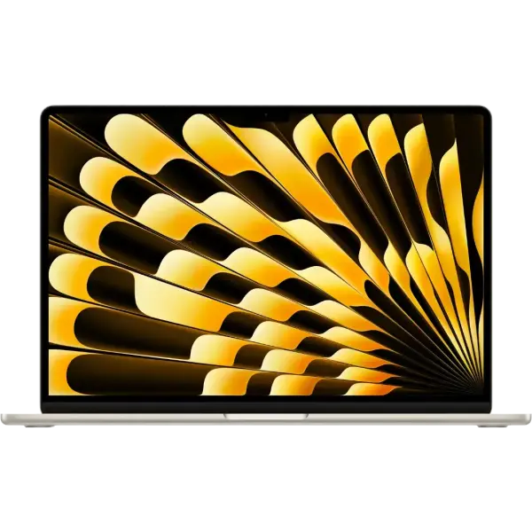 Macbook Air 15" - Apple M3 8-Core - Apple 10-Core GPU - 16GB Ram - SSD 256GB - 2024 - Starlight- Nederlands toetsenbord - New