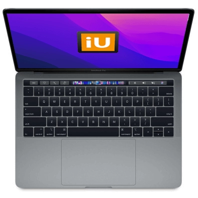 Macbook Pro 13" - Apple M1 8C 2,1GHz - 16GB Ram - SSD 256GB - 2020 - Space Gray - Nederlands toetsenbord