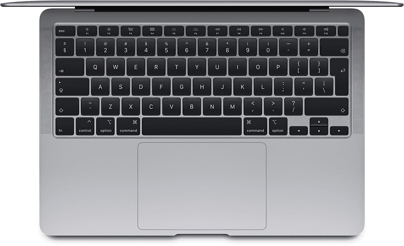 Macbook Air 13" - Intel DualCore i5 1,6GHz - 8GB Ram - SSD 256GB - 2018 - Space Gray - Nederlands toetsenbord