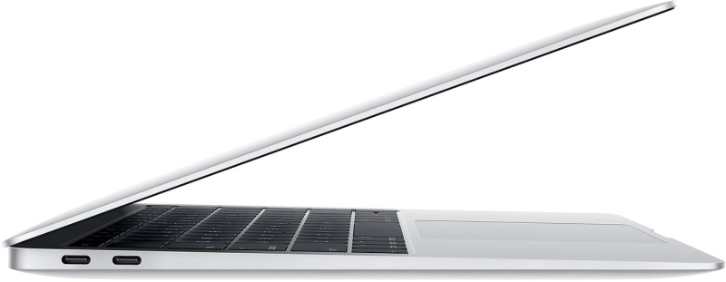 Macbook Air 13" - Intel  i5 1,6GHz - 8GB Ram - SSD 256GB - 2019 - Silver - Nederlands toetsenbord